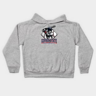 Gopher State Forever Diamond Baseball Kids Hoodie